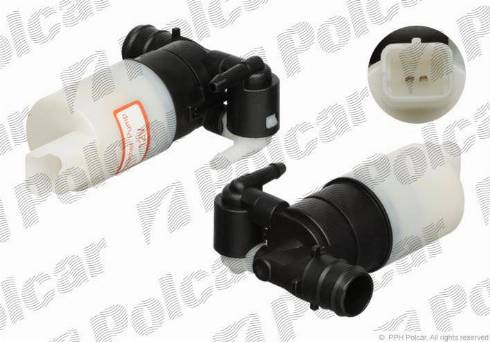 Polcar 6037PS-1 - Pompe d'eau de nettoyage, nettoyage des vitres cwaw.fr