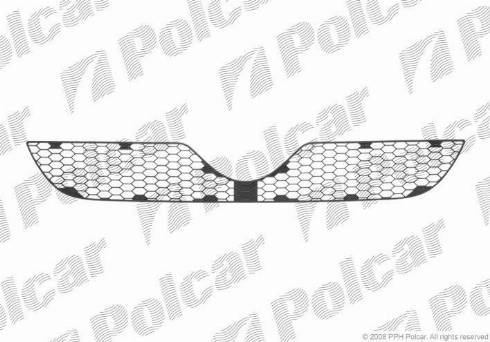 Polcar 140927 - Grille de ventilation, pare-chocs cwaw.fr