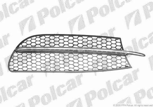 Polcar 140427-2 - Grille de ventilation, pare-chocs cwaw.fr