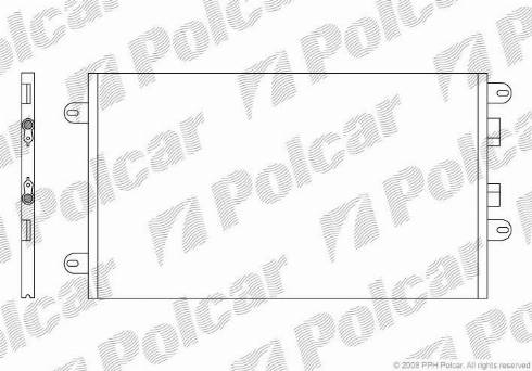 Polcar 1404K81X - Condensateur, climatisation cwaw.fr