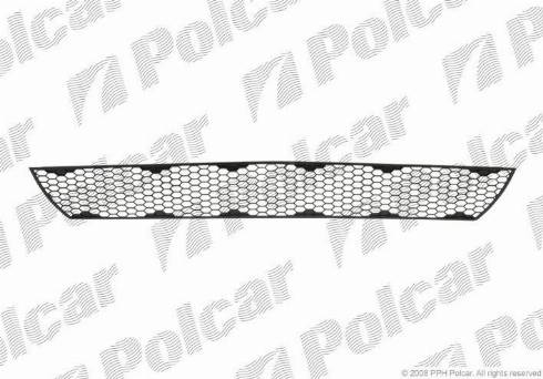 Polcar 140827-X - Grille de ventilation, pare-chocs cwaw.fr