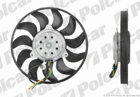 Polcar 133423U4 - Ventilateur, refroidissement du moteur cwaw.fr