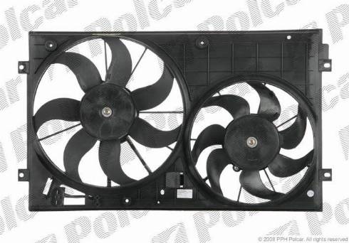 Polcar 133123W1 - Ventilateur, refroidissement du moteur cwaw.fr