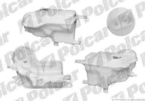 Polcar 1338ZB-1 - Vase d'expansion, liquide de refroidissement cwaw.fr