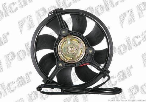 Polcar 132423W4 - Ventilateur, refroidissement du moteur cwaw.fr