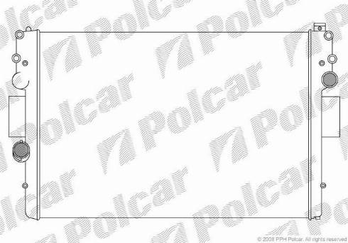 Polcar 3052084X - Radiateur, refroidissement du moteur cwaw.fr