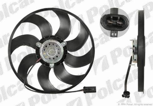 Polcar 303523U3 - Ventilateur, refroidissement du moteur cwaw.fr