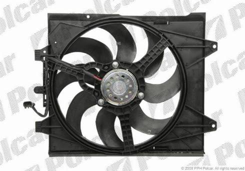 Polcar 303523W2 - Ventilateur, refroidissement du moteur cwaw.fr