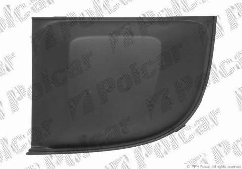 Polcar 303527-2 - Grille de ventilation, pare-chocs cwaw.fr