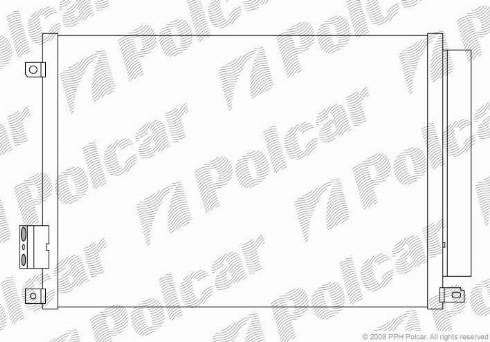 Polcar 3035K81X - Condensateur, climatisation cwaw.fr