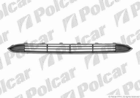 Polcar 303605-1 - Grille de ventilation, pare-chocs cwaw.fr