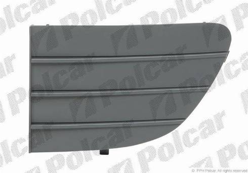 Polcar 303627-7 - Grille de ventilation, pare-chocs cwaw.fr