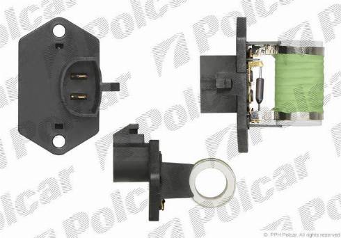 Polcar 3031KST-1 - Résistance de série, moteur électrique-ventilateur du radiat cwaw.fr