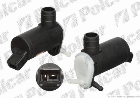 Polcar 3201PS-1 - Pompe d'eau de nettoyage, nettoyage des phares cwaw.fr