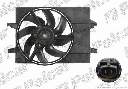 Polcar 321223W3 - Ventilateur, refroidissement du moteur cwaw.fr