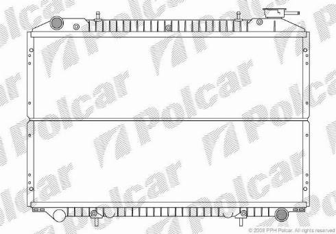 Polcar 2750081X - Radiateur, refroidissement du moteur cwaw.fr