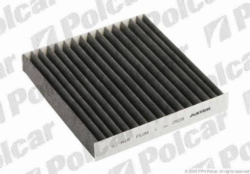 Polcar AS2528 - Filtre, air de l'habitacle cwaw.fr