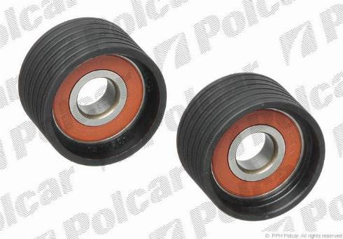 Polcar RC25-99 - Poulie renvoi / transmission, courroie de distribution cwaw.fr