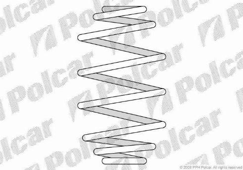 Polcar ST547581 - Ressort de suspension cwaw.fr