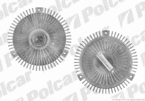 Polcar SV-5050 - Embrayage, ventilateur de radiateur cwaw.fr