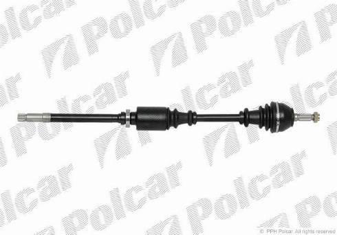 Polcar T29074 - Arbre de transmission cwaw.fr