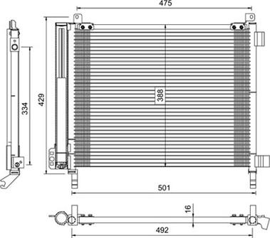 PowerMax 7110775 - Condensateur, climatisation cwaw.fr