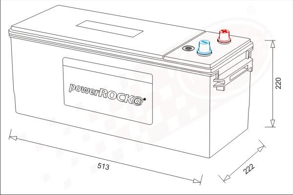 PowerROCK EFB190RML - Batterie de démarrage cwaw.fr