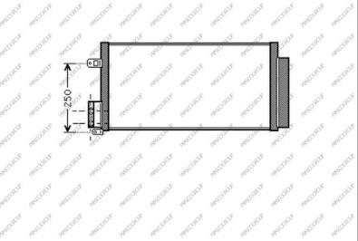 Prasco AA210C002 - Condensateur, climatisation cwaw.fr