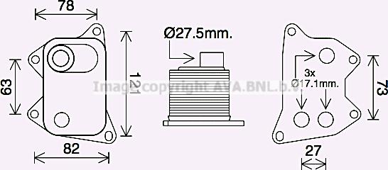 Prasco AI3420 - Radiateur d'huile cwaw.fr