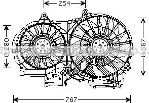 Prasco AI7505 - Ventilateur, refroidissement du moteur cwaw.fr