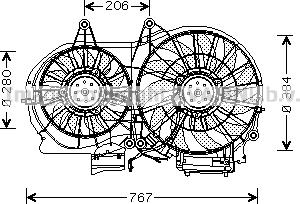 Prasco AI7506 - Ventilateur, refroidissement du moteur cwaw.fr