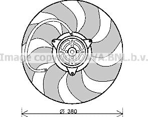 Prasco AI7512 - Ventilateur, refroidissement du moteur cwaw.fr