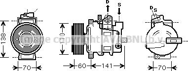 Prasco AIAK271 - Compresseur, climatisation cwaw.fr