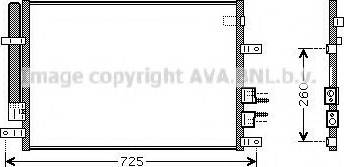 Prasco AL5097D - Condensateur, climatisation cwaw.fr