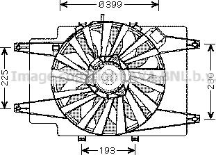 Prasco AL7504 - Ventilateur, refroidissement du moteur cwaw.fr