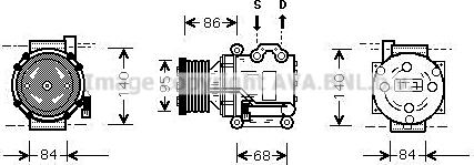 Prasco AUAK157 - Compresseur, climatisation cwaw.fr