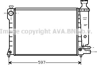 Prasco CN2036 - Radiateur, refroidissement du moteur cwaw.fr