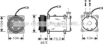 Prasco CNK030 - Compresseur, climatisation cwaw.fr