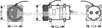 Prasco CNK176 - Compresseur, climatisation cwaw.fr