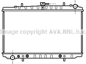 Prasco DN2152 - Radiateur, refroidissement du moteur cwaw.fr