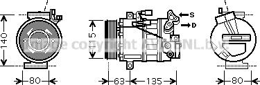 Prasco DNK336 - Compresseur, climatisation cwaw.fr