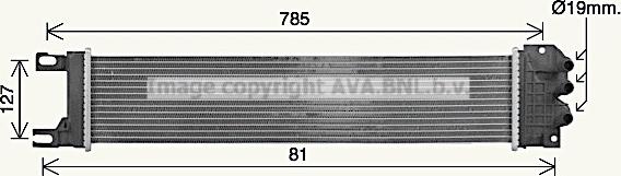 Prasco FD2687 - Radiateur, refroidissement du moteur cwaw.fr