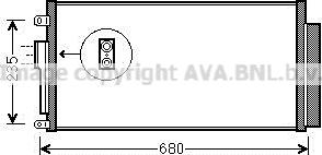 Prasco FT5386D - Condensateur, climatisation cwaw.fr