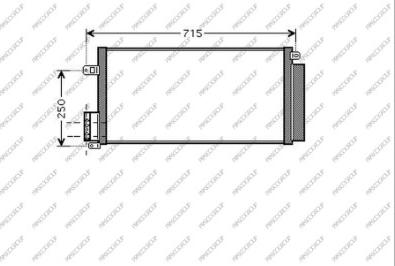 Prasco FT137C001 - Condensateur, climatisation cwaw.fr