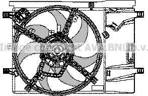 Prasco FT7533 - Ventilateur, refroidissement du moteur cwaw.fr