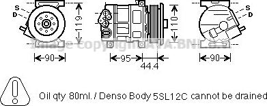 Prasco FTK457 - Compresseur, climatisation cwaw.fr