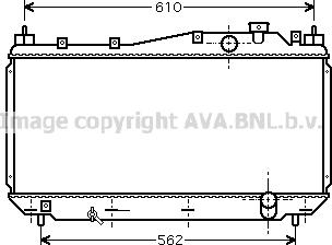 Prasco HD2113 - Radiateur, refroidissement du moteur cwaw.fr