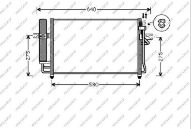 Prasco HN330C001 - Condensateur, climatisation cwaw.fr