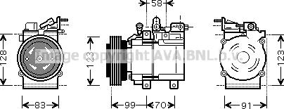 Prasco HYAK160 - Compresseur, climatisation cwaw.fr