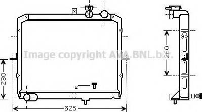 Prasco KA2033 - Radiateur, refroidissement du moteur cwaw.fr